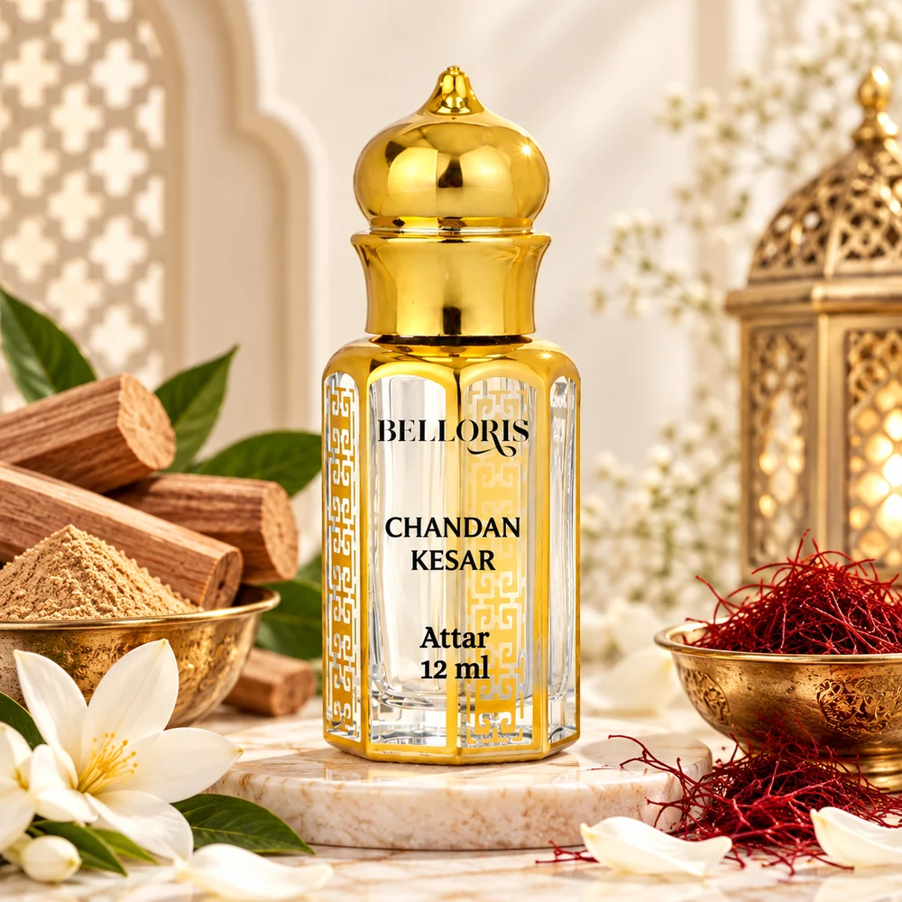 Belloris Chandan Kesar Attar — 12 ml