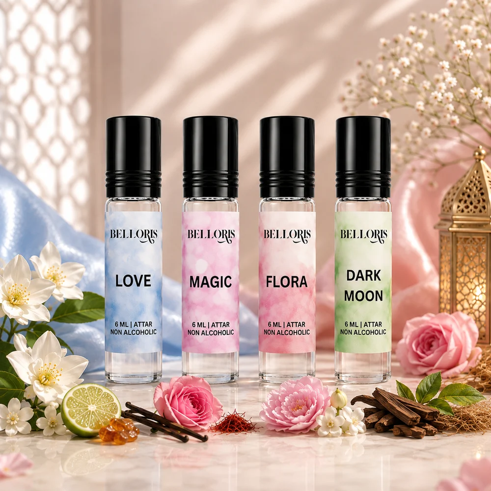 Belloris Attar Combo Set 1 — 3 × 6 ml